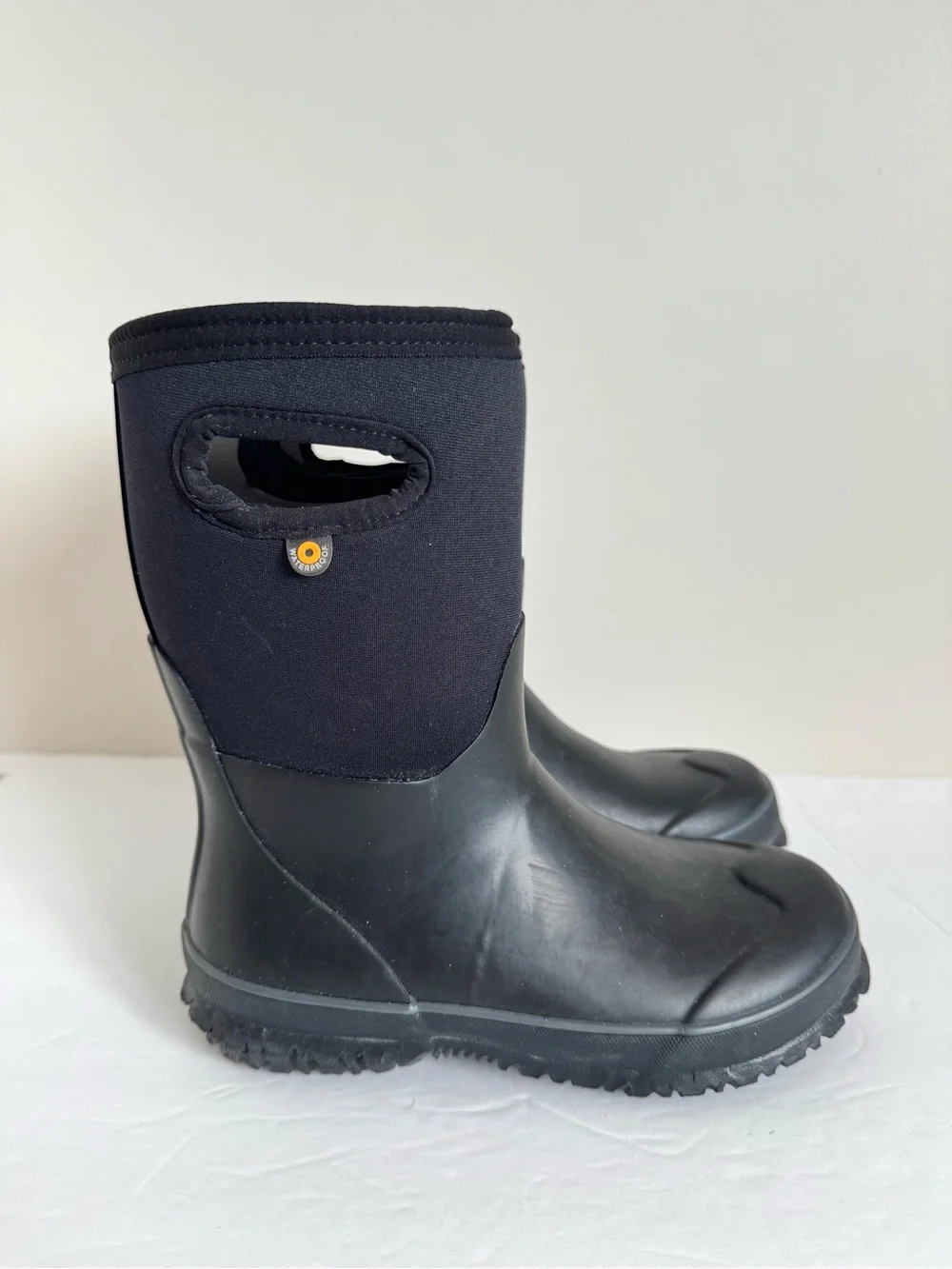 BOGS Grasp Solid Kids Rain Snow Waterproof insulated Boot youth Size 3